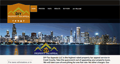 Desktop Screenshot of diypropertytaxappeal.com
